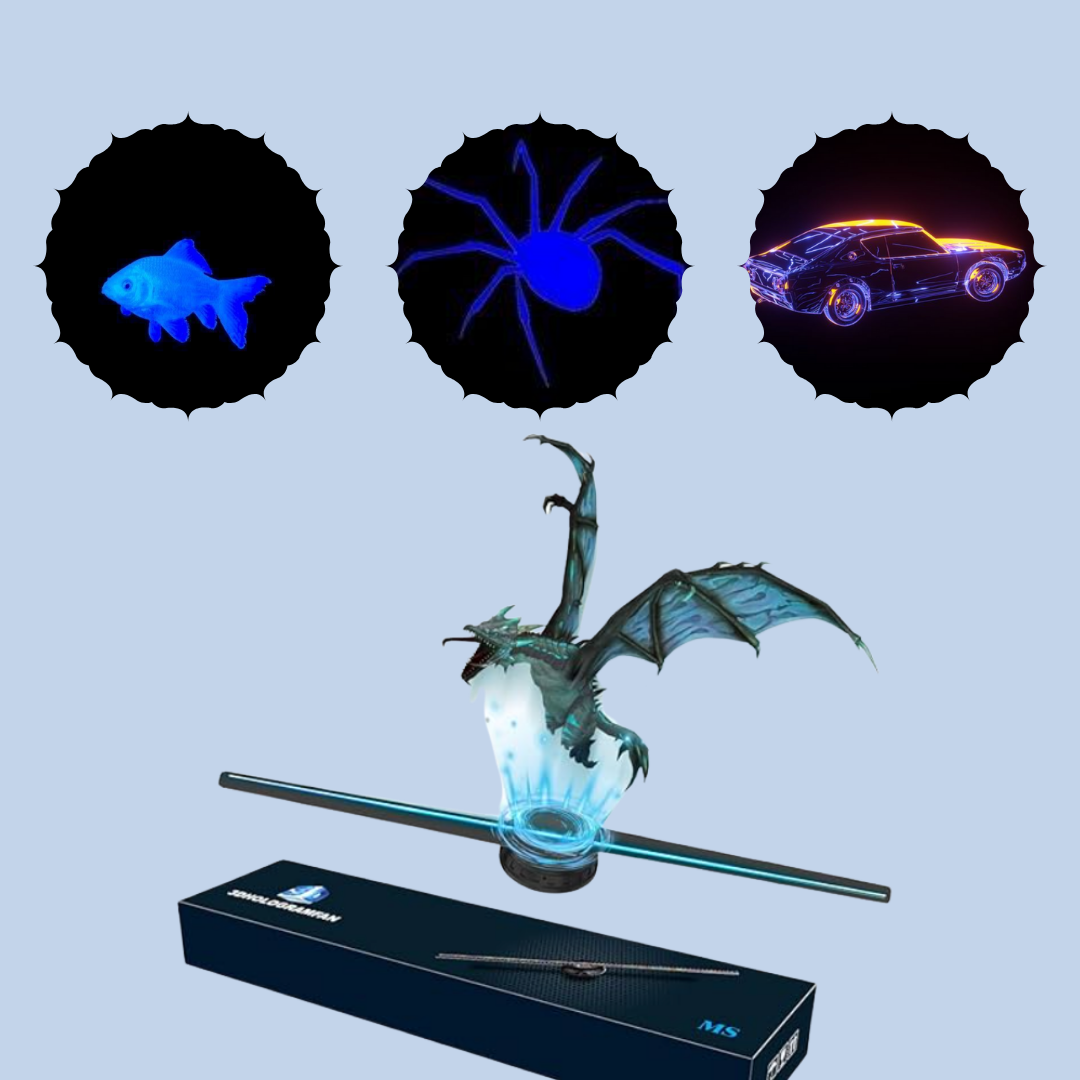 Trendy 3D fan holographic projector