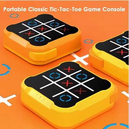 Compact Electronic Tic-Tac-Toe Game – Portable Fun for Kids and Adults