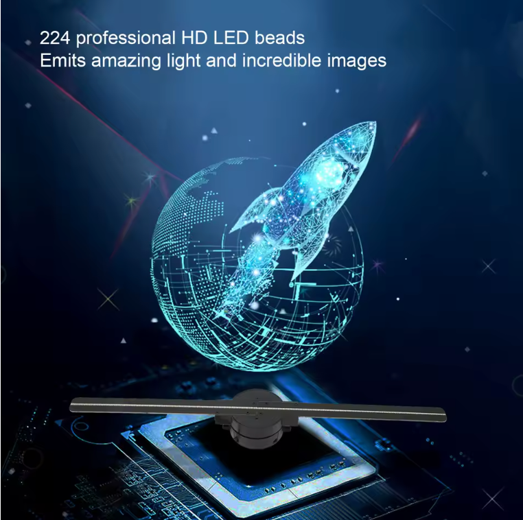 Trendy 3D fan holographic projector